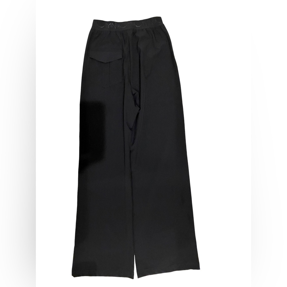 Uminifier Wide Leg Black High Waisted Active Wear Pants Size Small
